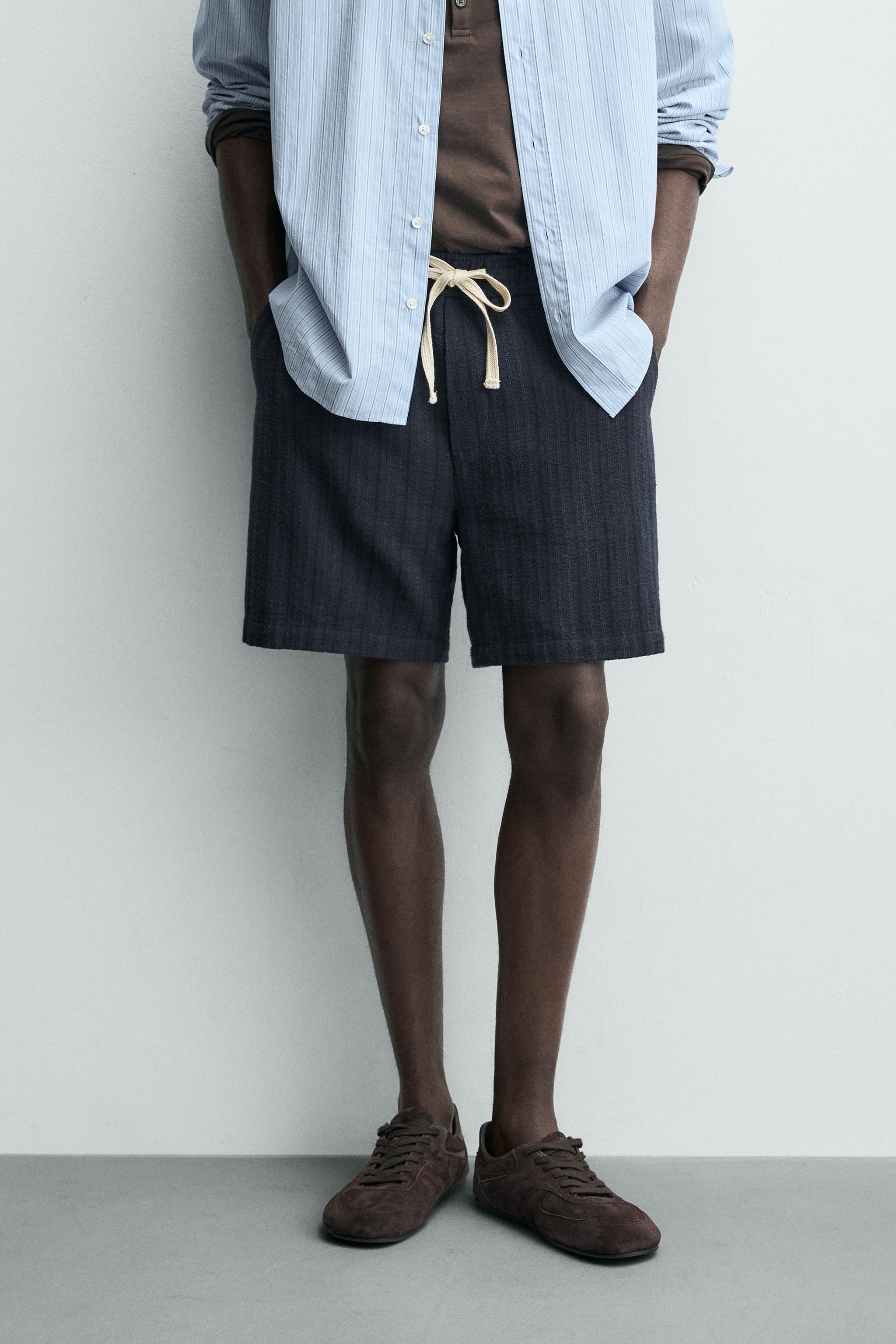 BERMUDA JACQUARD GÉOMÉTRIQUE